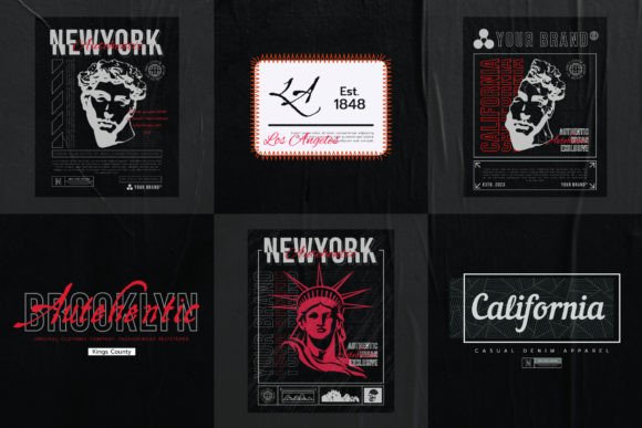 Abstract Streetwear: A Modern Typeface for Bold Branding