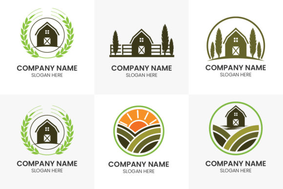 Authentic Branding: The Farm Logo Sign Symbol, Agriculture Logo