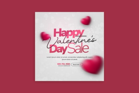 Capturing Hearts and Likes: The Valentine’s Day Promotion Post Template