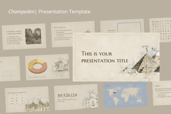 Champeden: A Versatile School Presentation Template for Impactful Slides