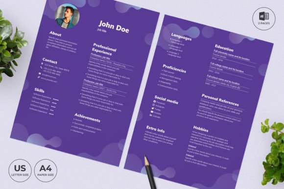 Cleaning Service Resume Template CV: Stand Out and Get Hired
