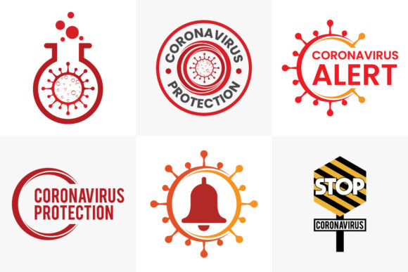 Coronavirus (Covid-19), Stop Virus Sign: Design Assets for a Cause