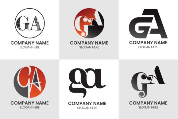 Crafting a Visual Anchor with G a Initial Letter Logo Design