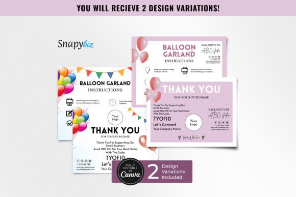 Elevate Your Balloon Business: The Power of a Professional Care Card
