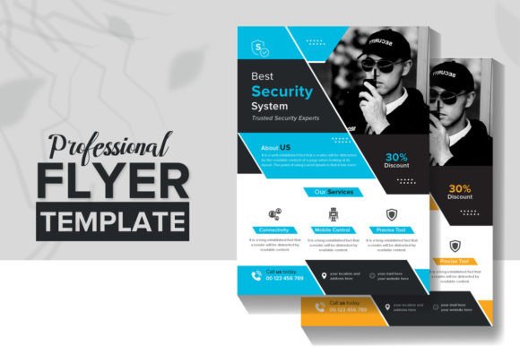 Elevate Your Brand with the Best Security System Flyer Design