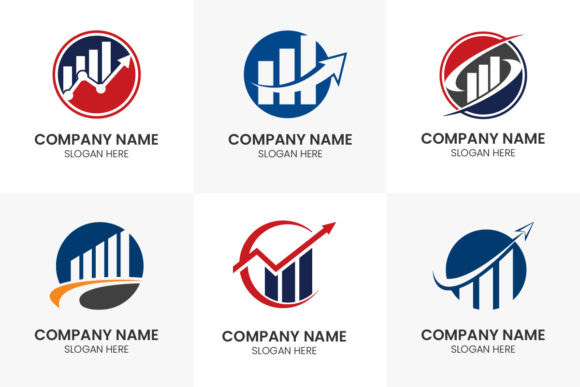 Elevate Your Brand with This Financial Accounting Logo Set