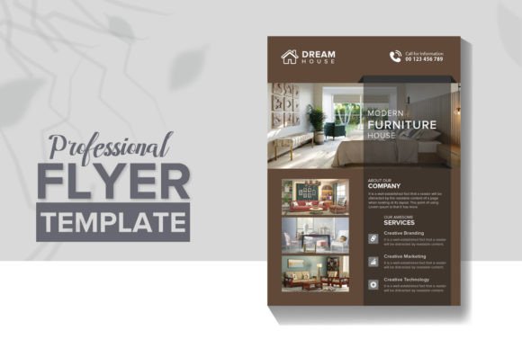 Elevate Your Marketing: The Furniture Flyer Design Template