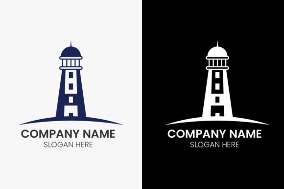 Lighthouse, Beacon Logo Icon: A Symbol of Guidance