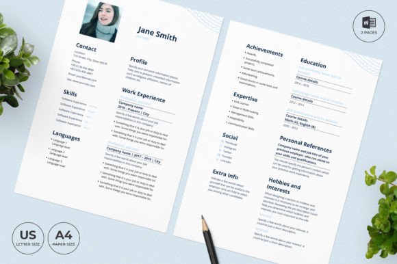 Resort Resume Template CV: Design Your Next Career Move