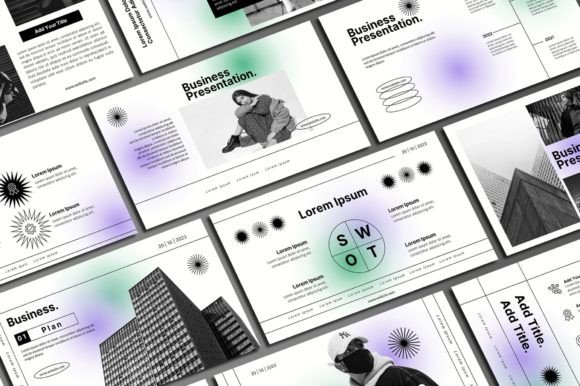 Retro Gradient Powerpoint Template: Your Secret to Modern Presentations