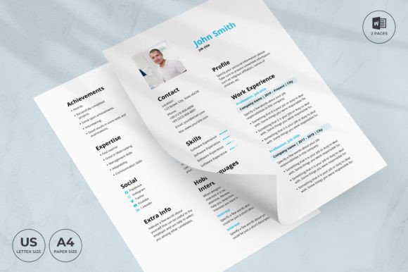 Staffing Agency Resume Template CV: Your Professional Blueprint